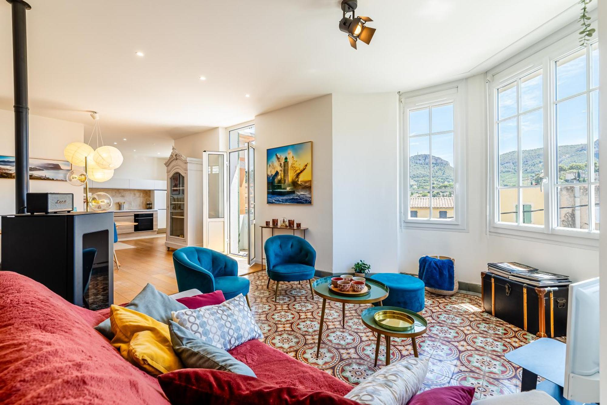 Les Oliviers Apartment Cassis Exterior foto